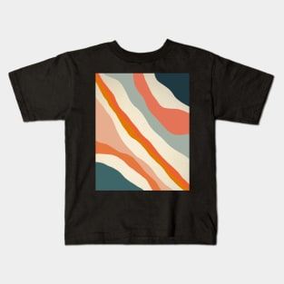 Flow - Modern Art Print Kids T-Shirt